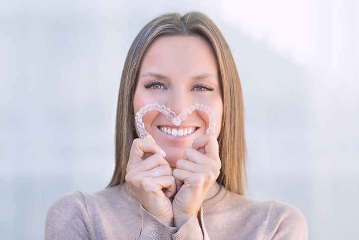 clear aligners over braces